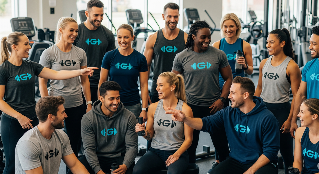 Top 5 Ways to Engage Your Gym's Community Through Custom Apparel