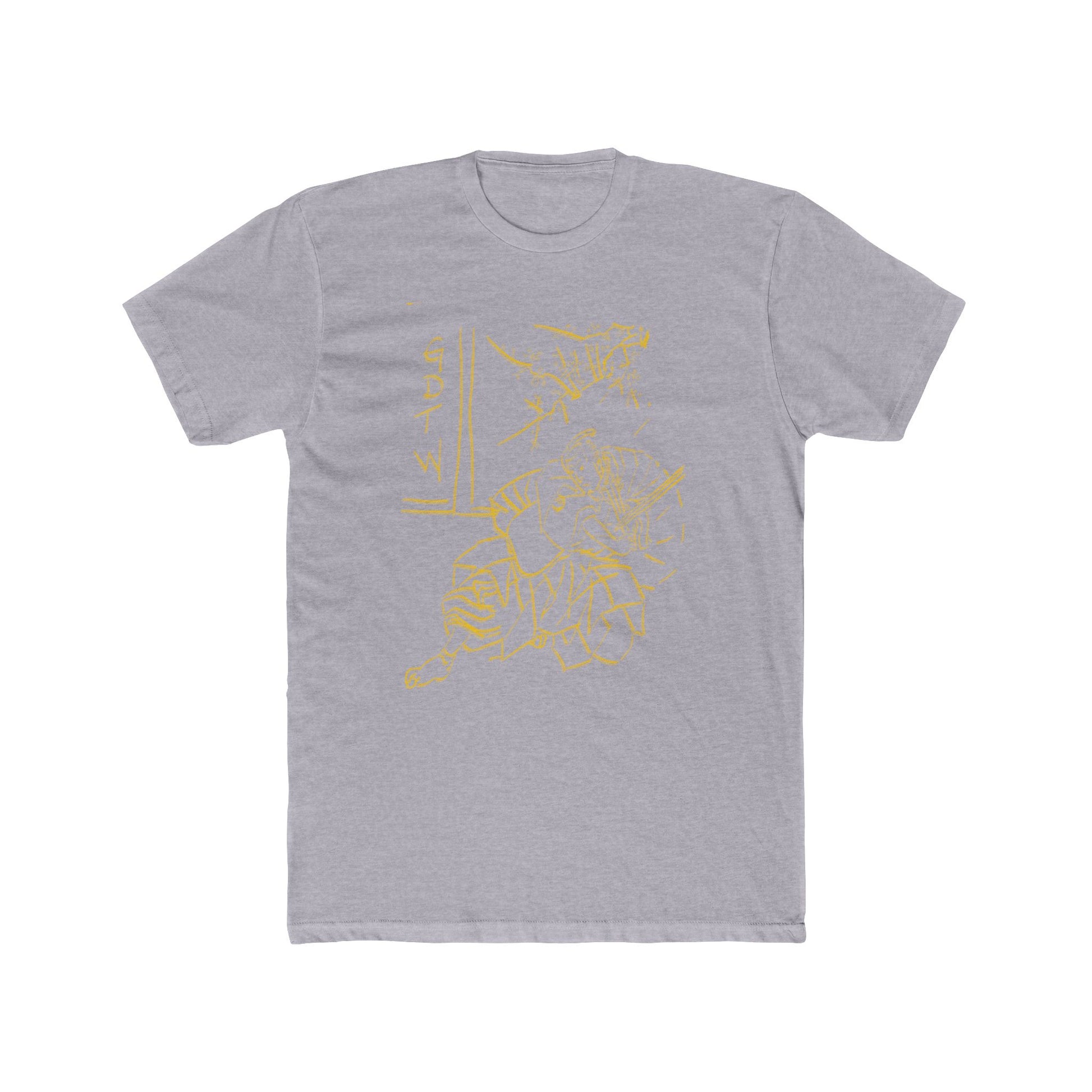 GDTW Men's Gold Samurai CoreFlex Lightweight Tee