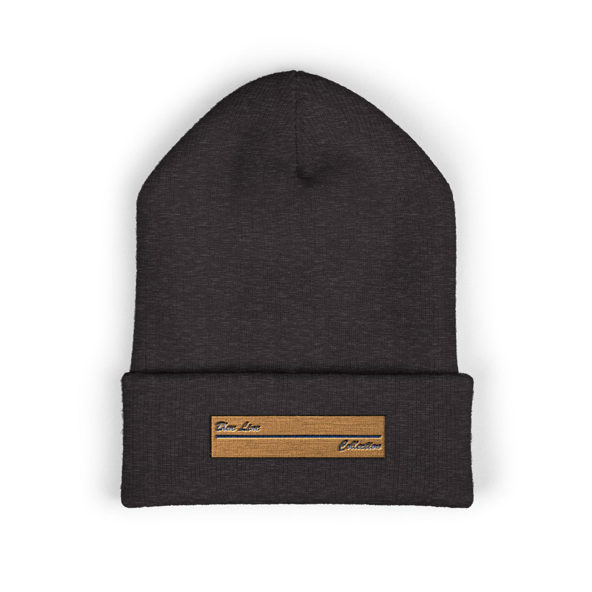 Blue Line Cuffed Beanie