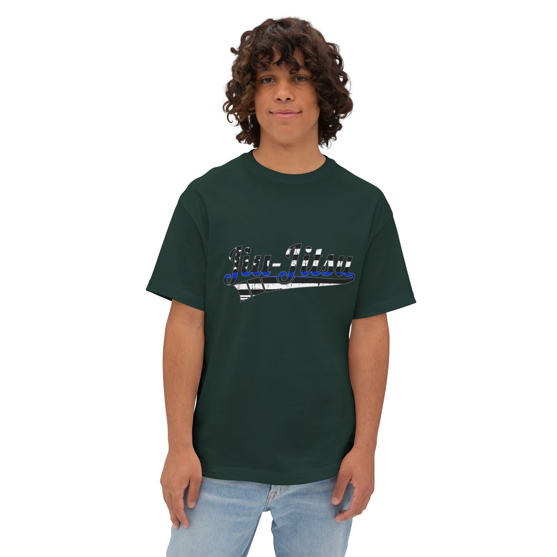 Blue Line Baggy Tee