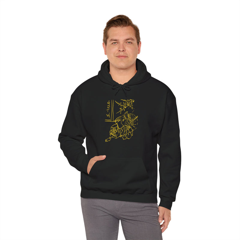GDTW StormCore Gold Samurai Men's Hoodie