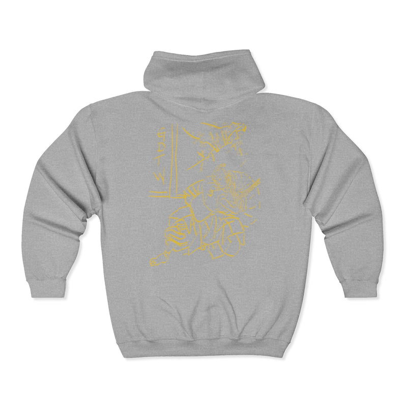 GDTW Women's Gold Samurai StormZip Performance Hoodie