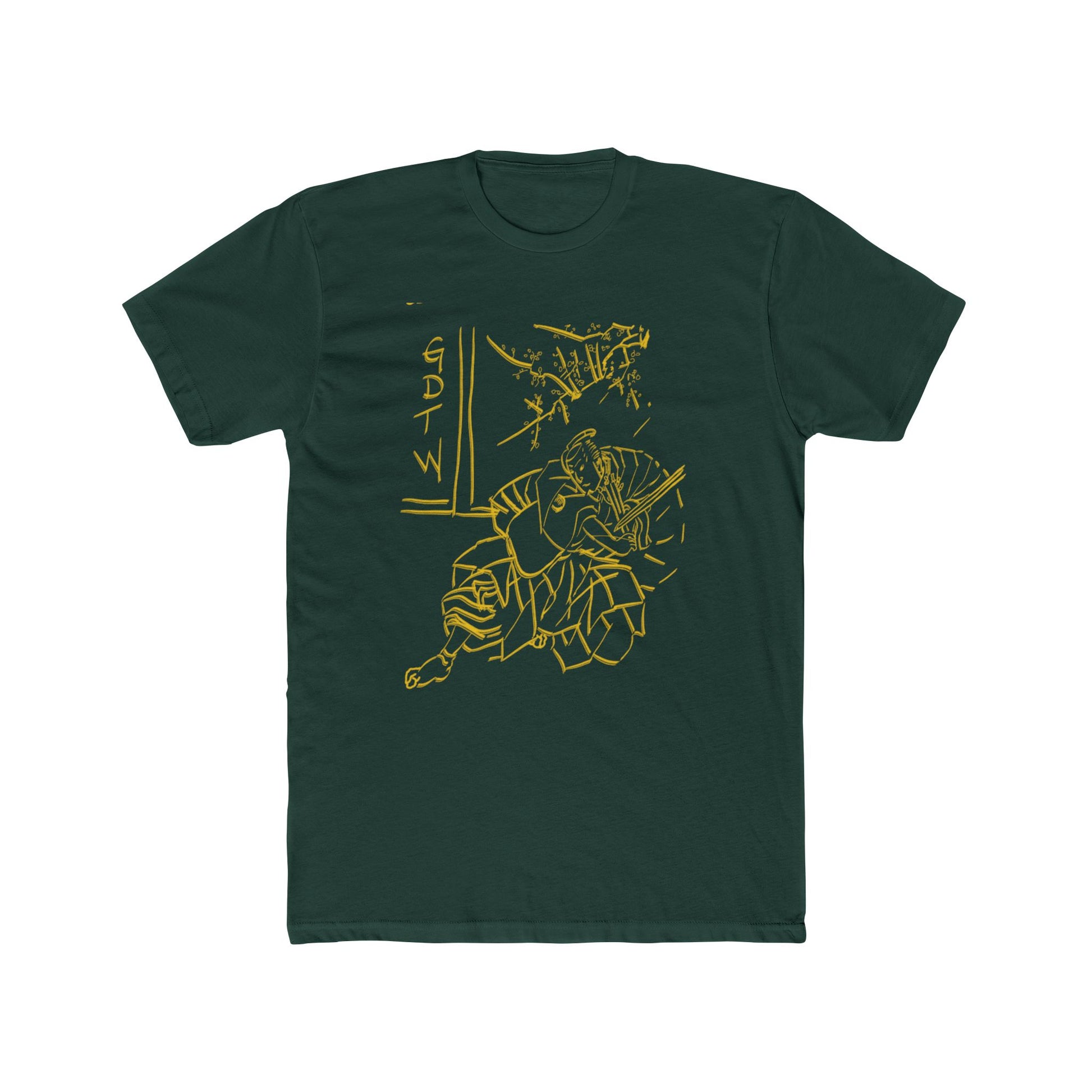 GDTW Men's Gold Samurai CoreFlex Lightweight Tee