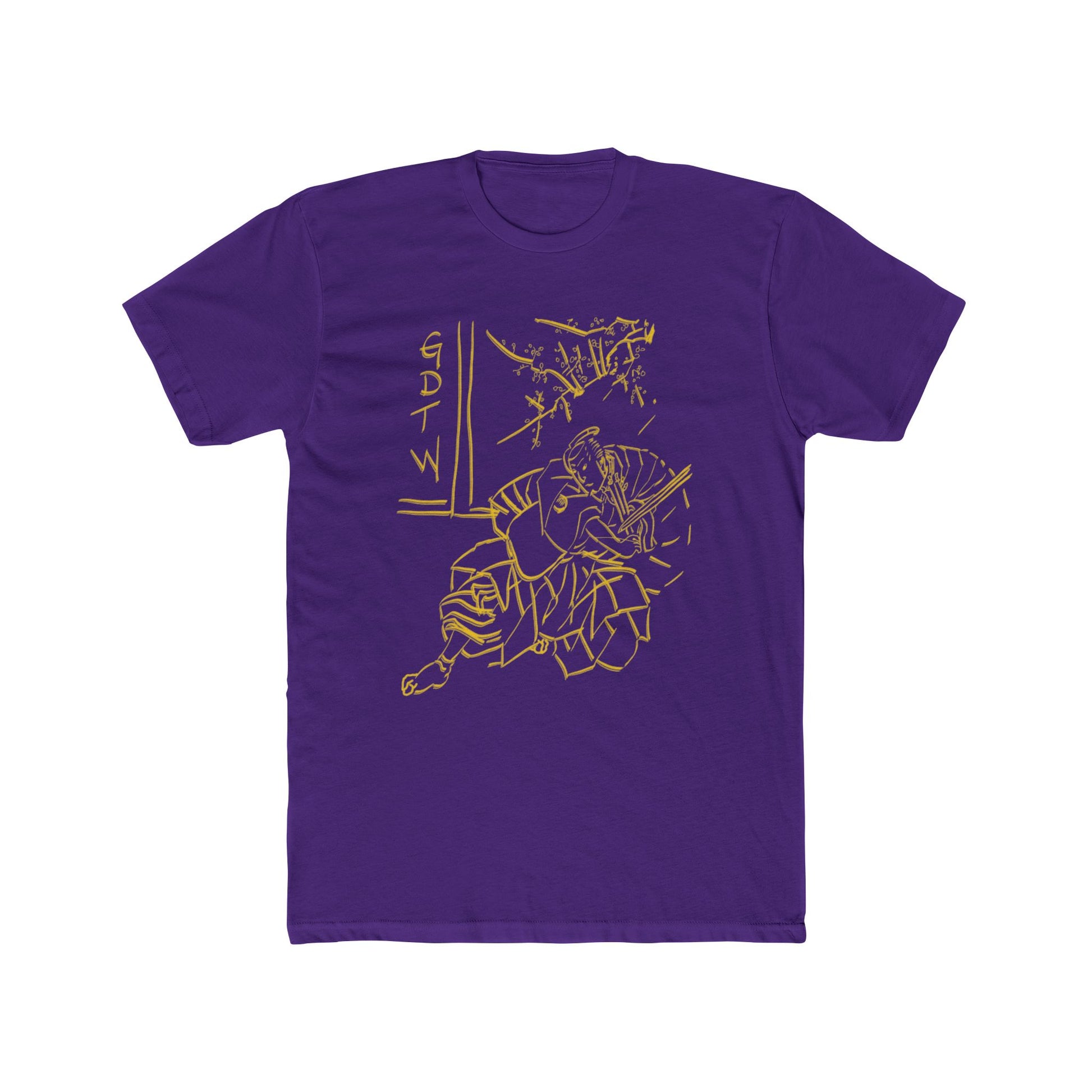 GDTW Women's Gold Samurai CoreFlex Lightweight Tee