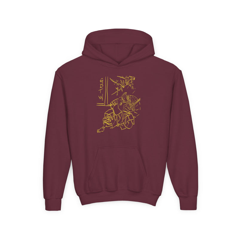 GDTW Gold Samurai StormCore Youth Hoodie