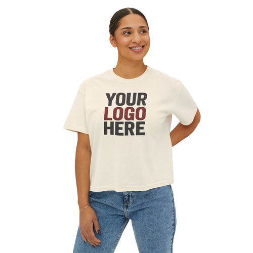 CrossFit Template Women's Rebuild Oversized Crop Tee