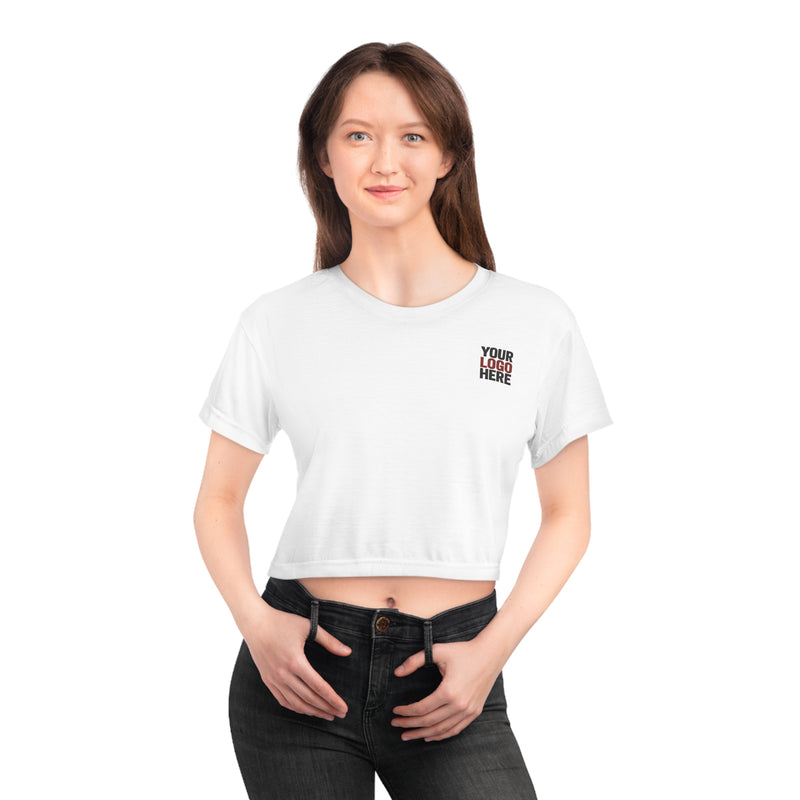 CrossFit Template FlowPrint Crop Top
