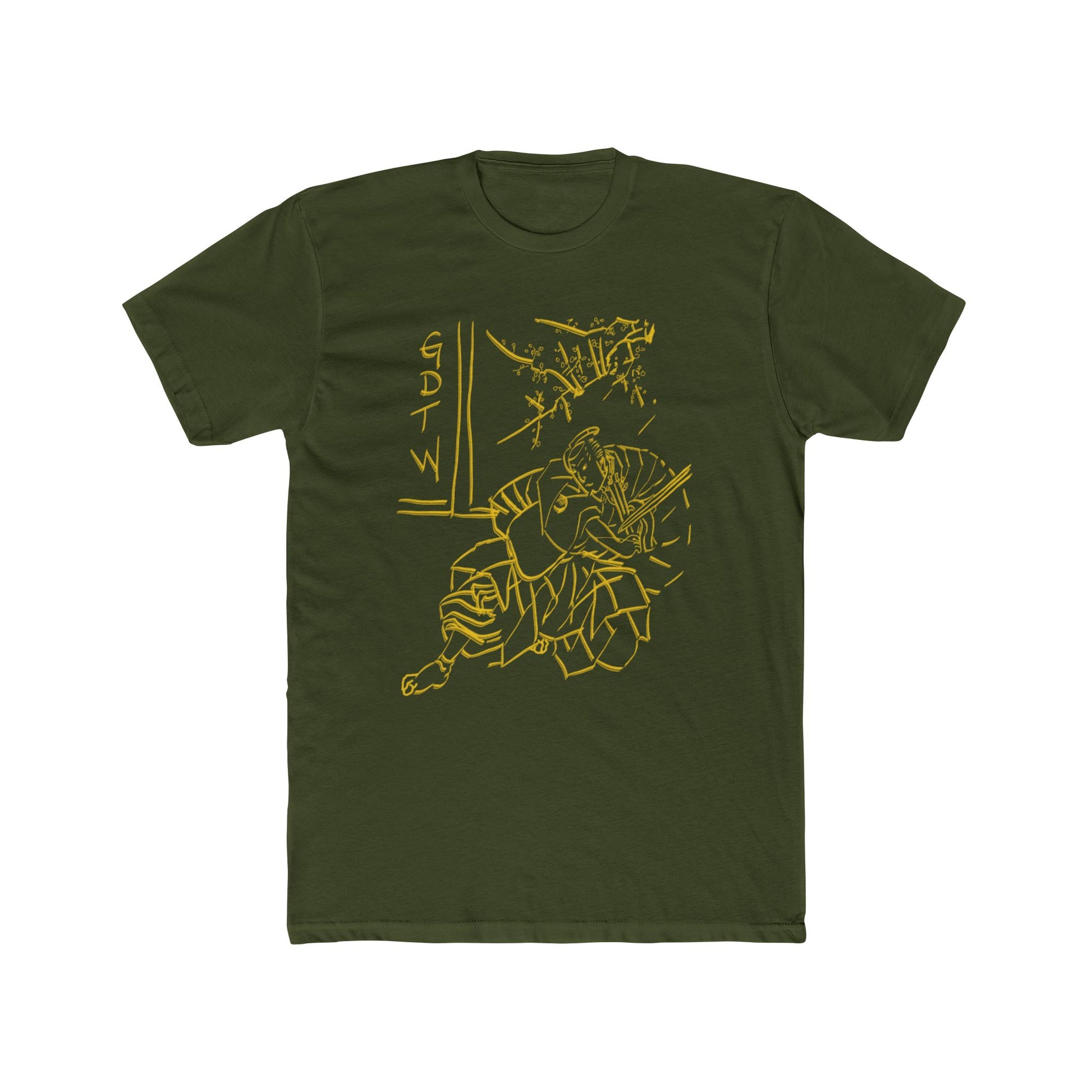 GDTW Women's Gold Samurai CoreFlex Lightweight Tee