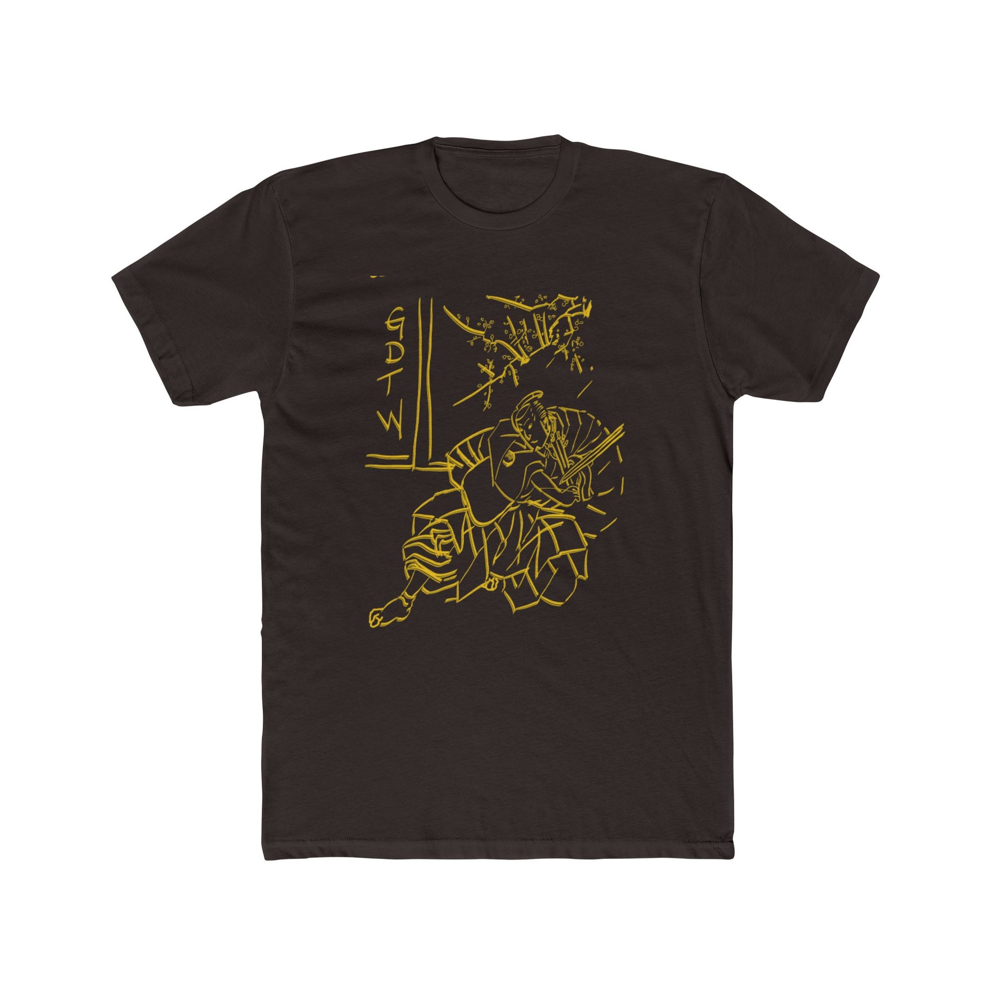 GDTW Men's Gold Samurai CoreFlex Lightweight Tee