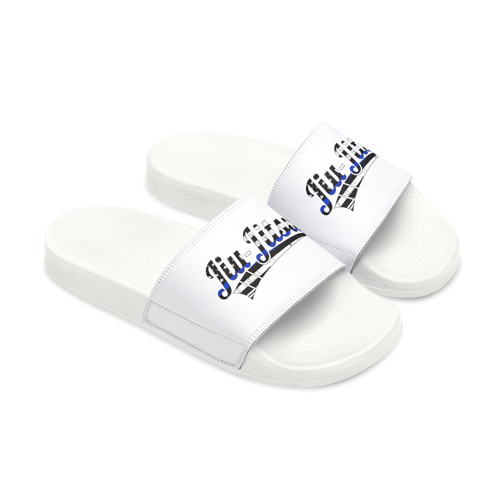 Blue Line StormStride Slides – Removable Strap Edition