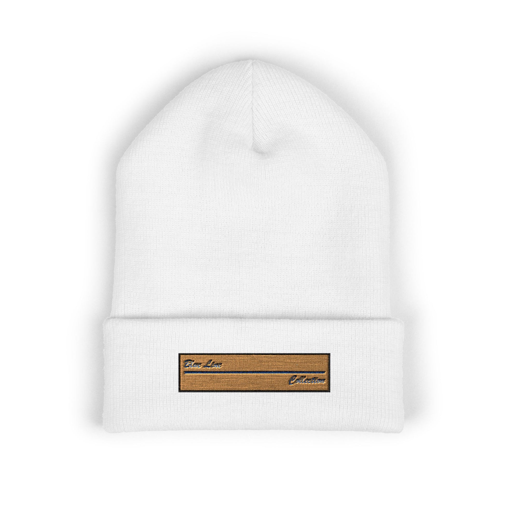 Blue Line Cuffed Beanie