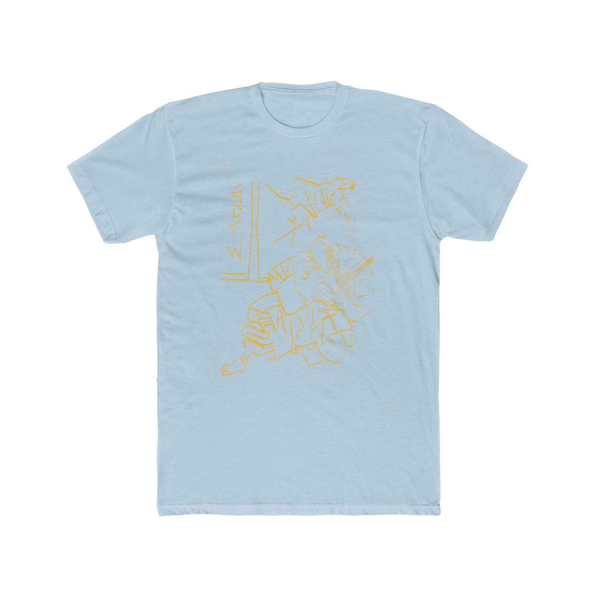 GDTW Men's Gold Samurai CoreFlex Lightweight Tee