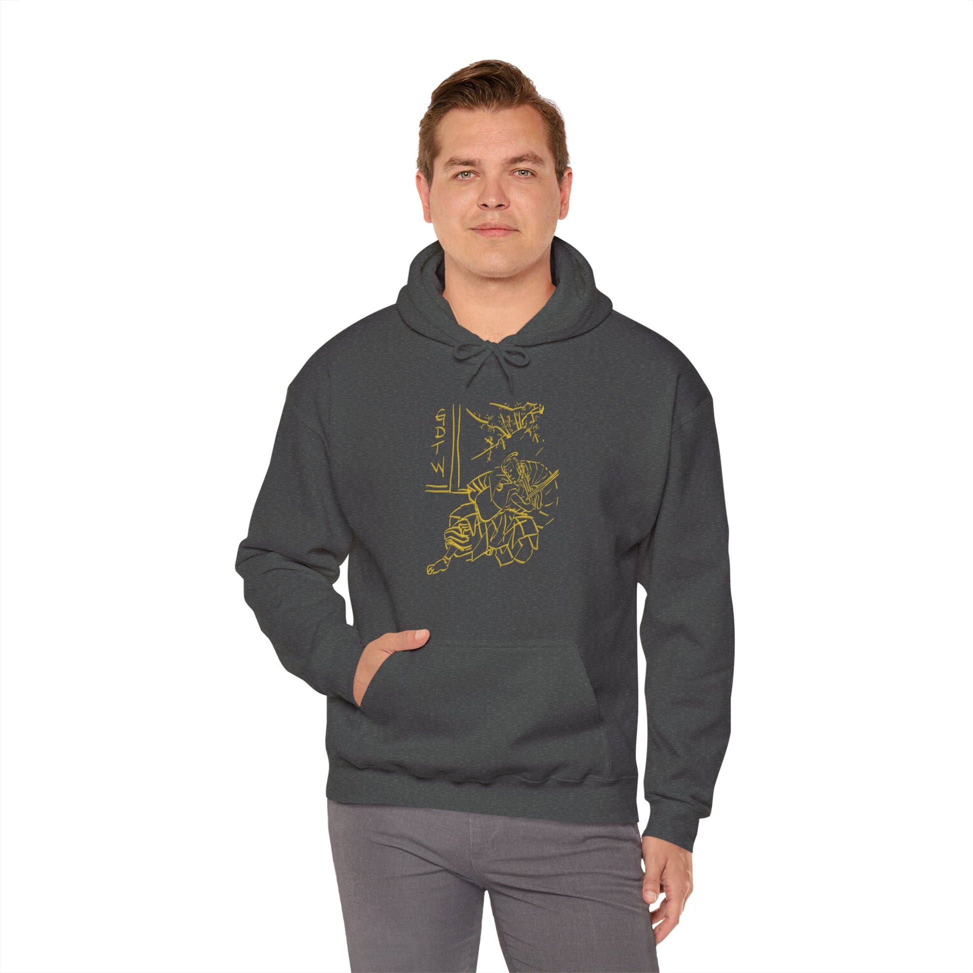 GDTW StormCore Gold Samurai Men's Hoodie