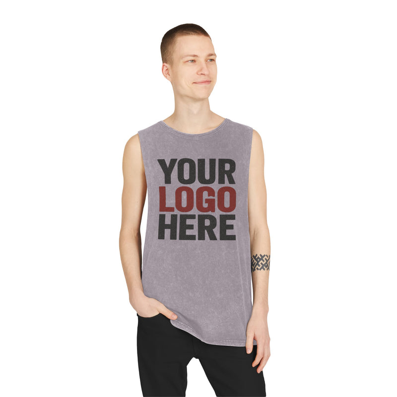 CrossFit Template Men's HeatForm Stonewash Tank