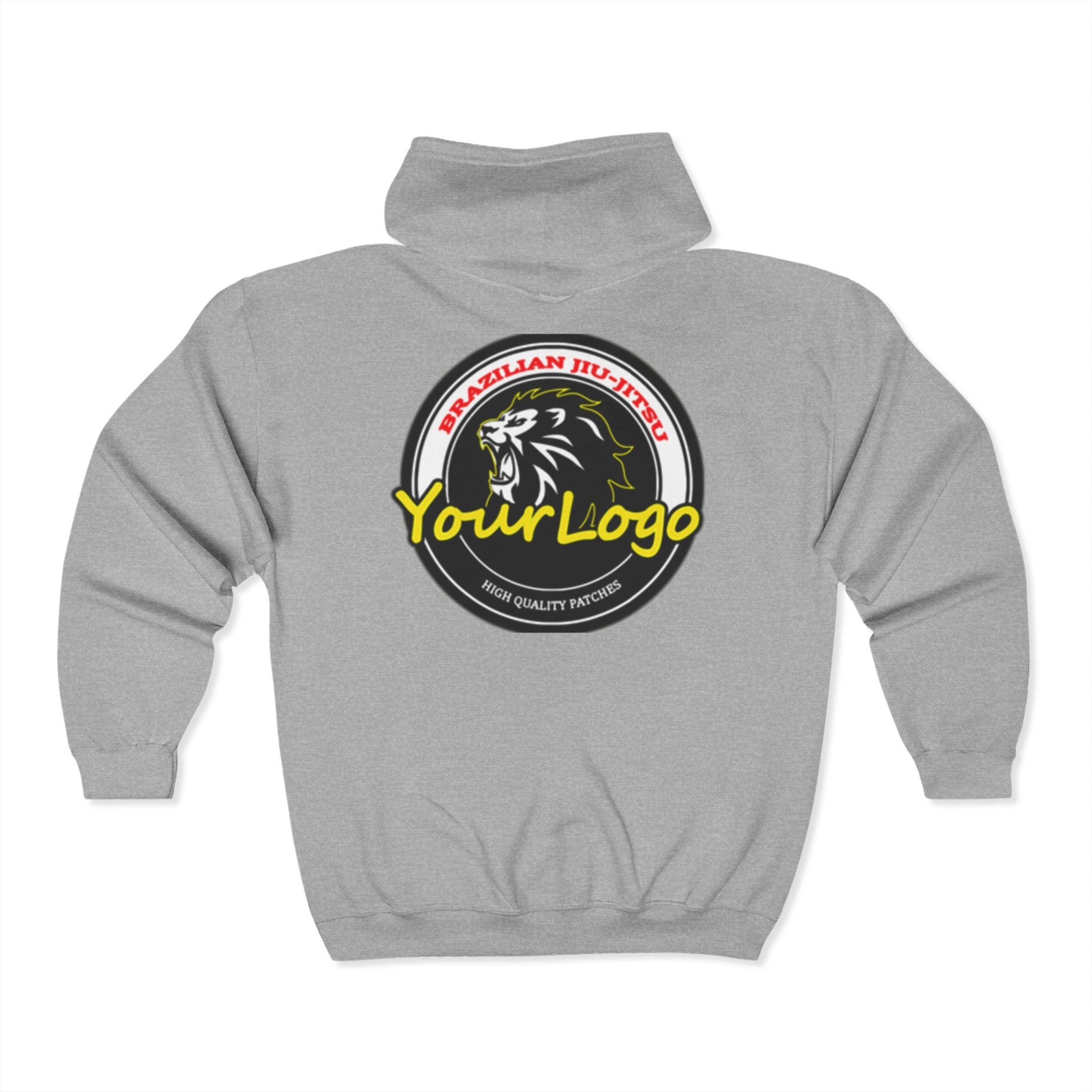 Template Men's Heavy Blend™ Full Zip Hooded Sweatshirt