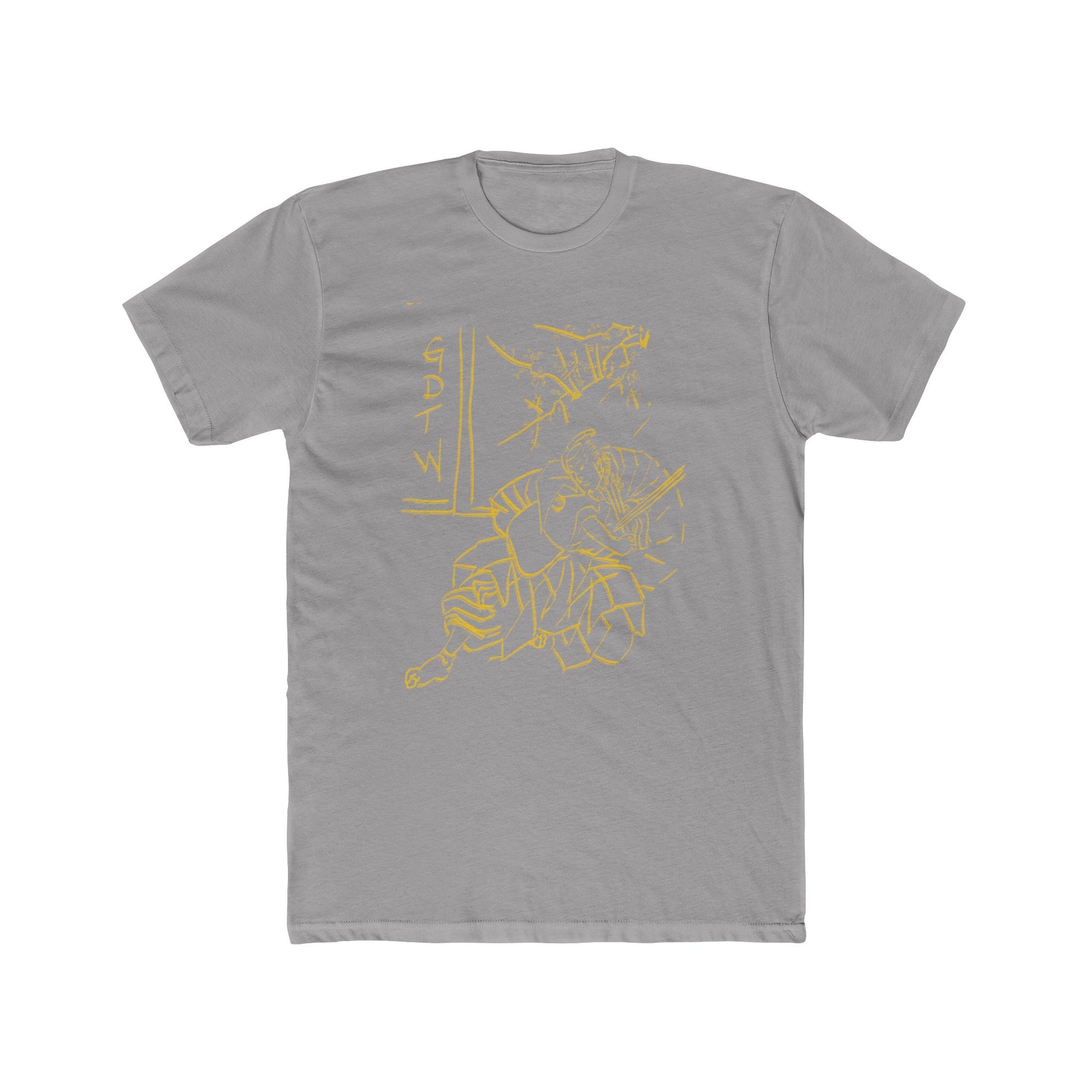 GDTW Men's Gold Samurai CoreFlex Lightweight Tee