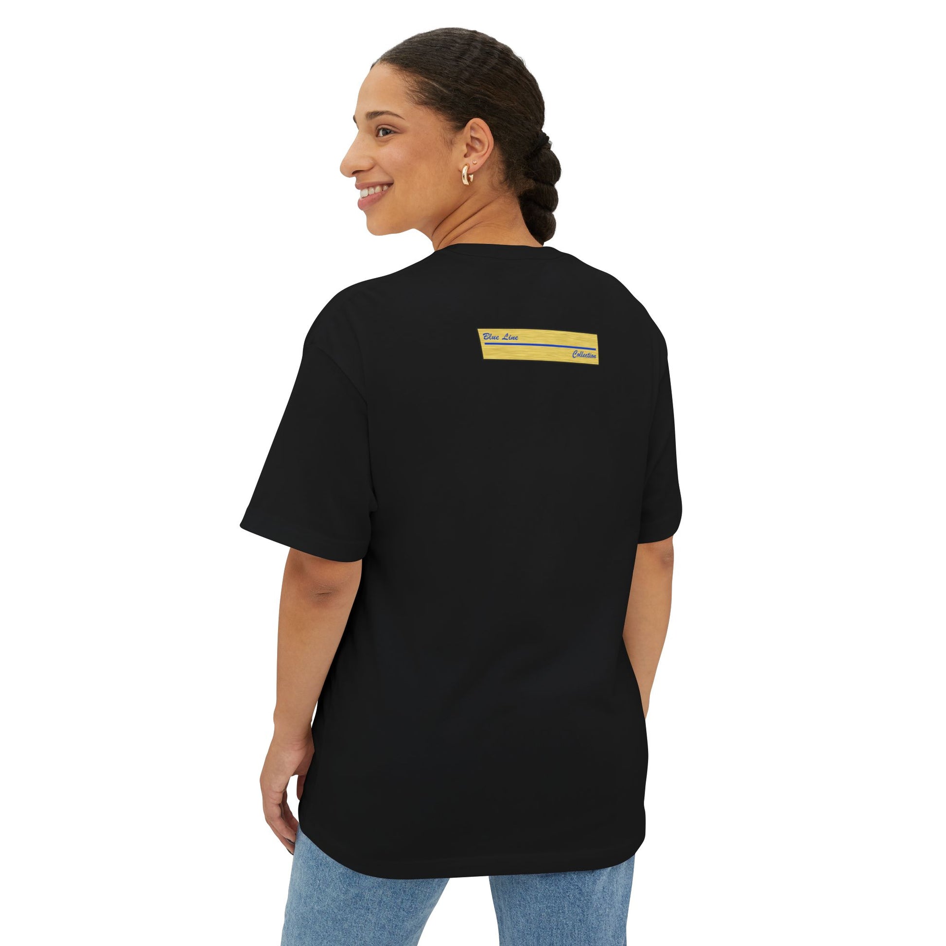 Blue Line Baggy Tee