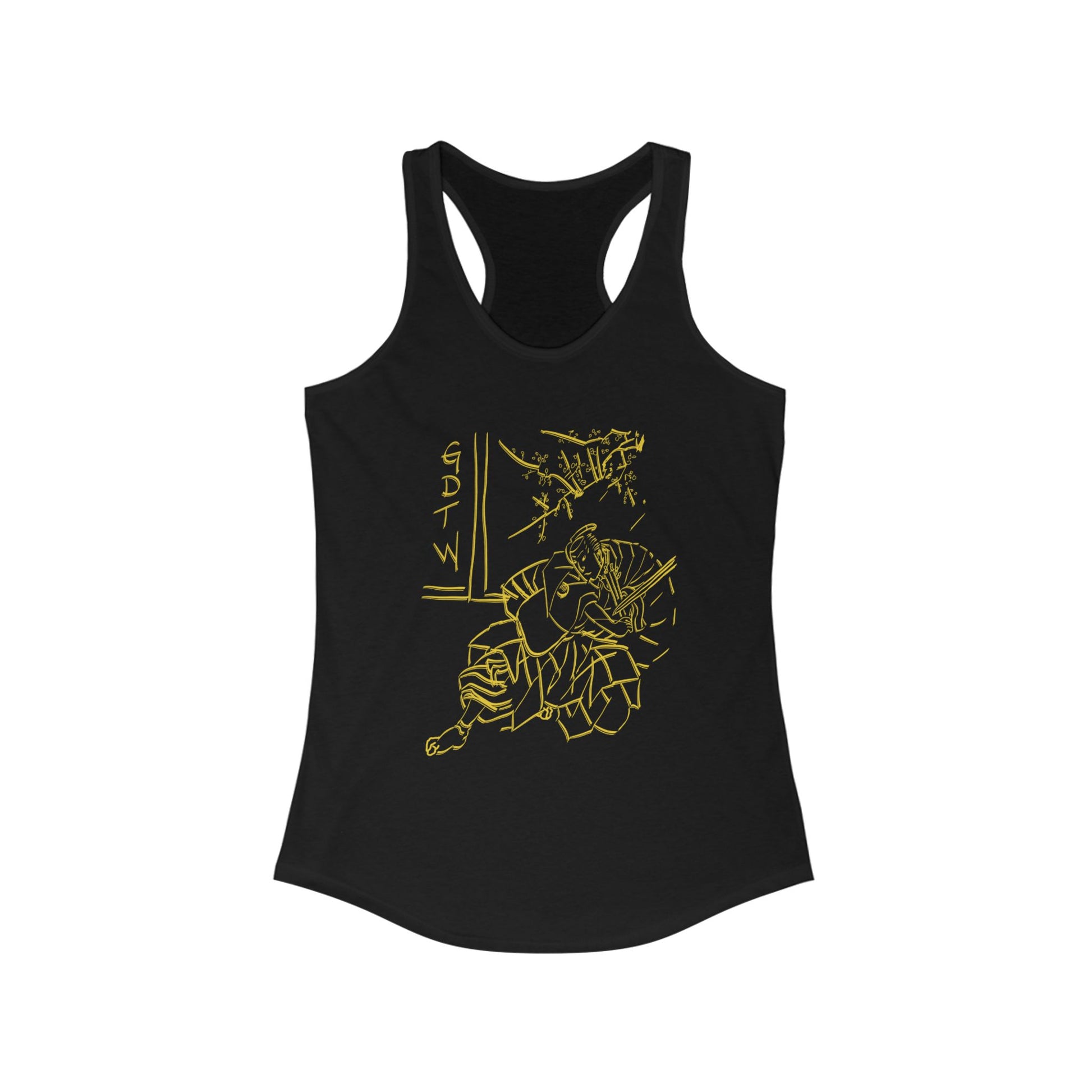 GDTW Gold Samurai FlexCurve Racerback Tank
