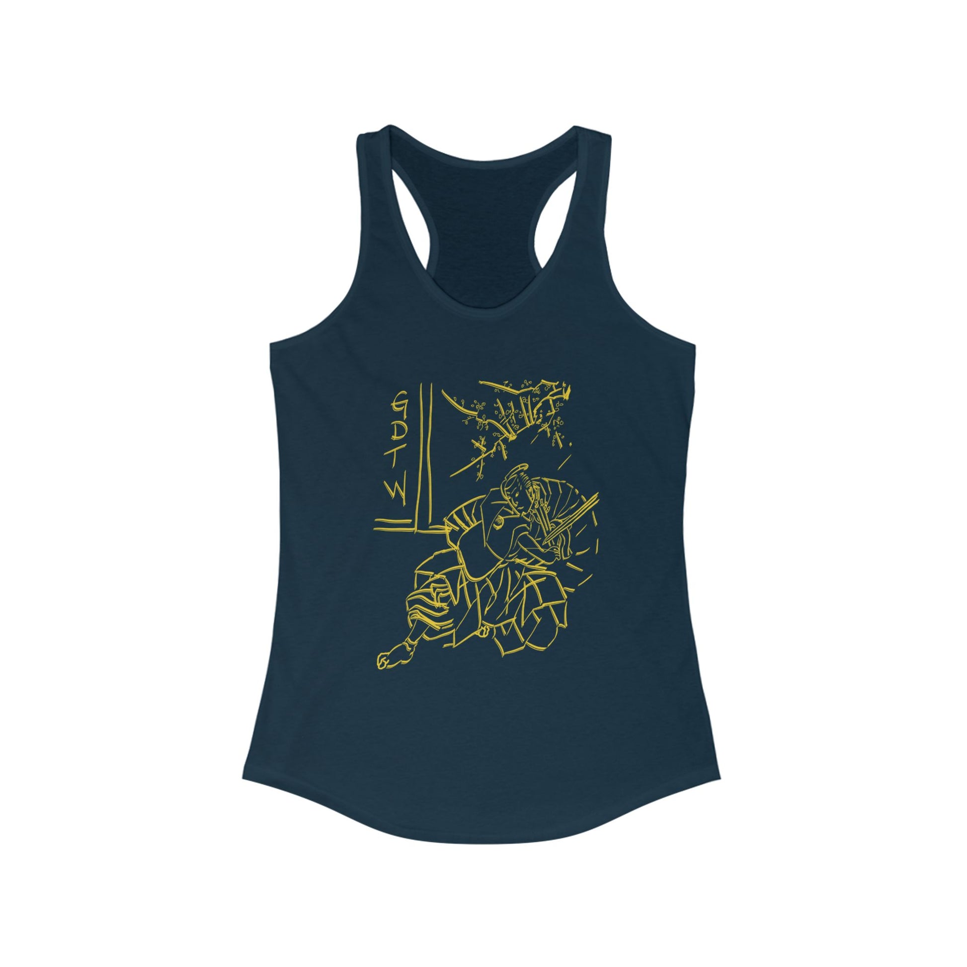 GDTW Gold Samurai FlexCurve Racerback Tank