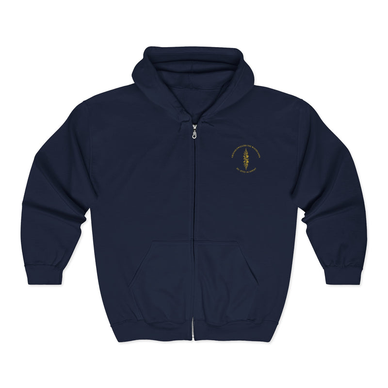 GDTW Men's Gold Samurai StormZip Performance Hoodie