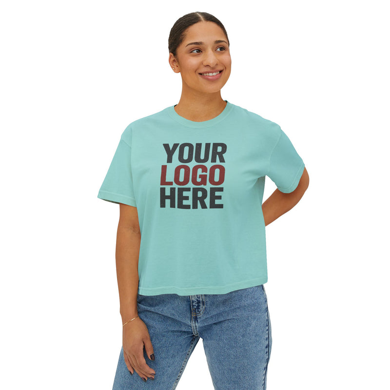 CrossFit Template Women's Rebuild Oversized Crop Tee