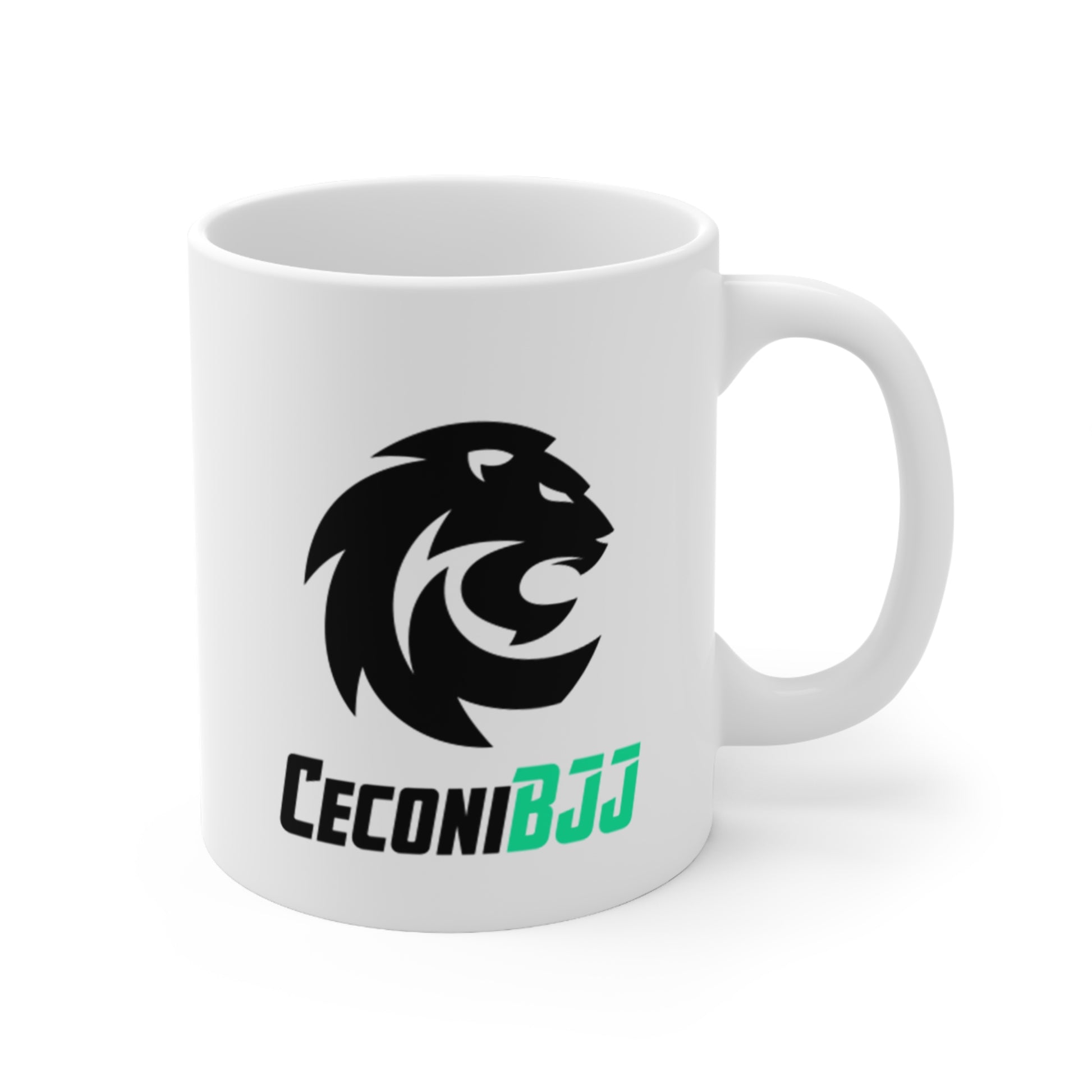 Ceconi Grip & Sip Ceramic Mug, 11 oz