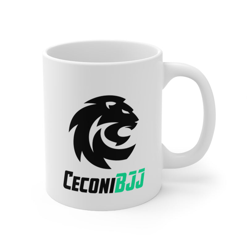 Ceconi Grip & Sip Ceramic Mug, 11 oz