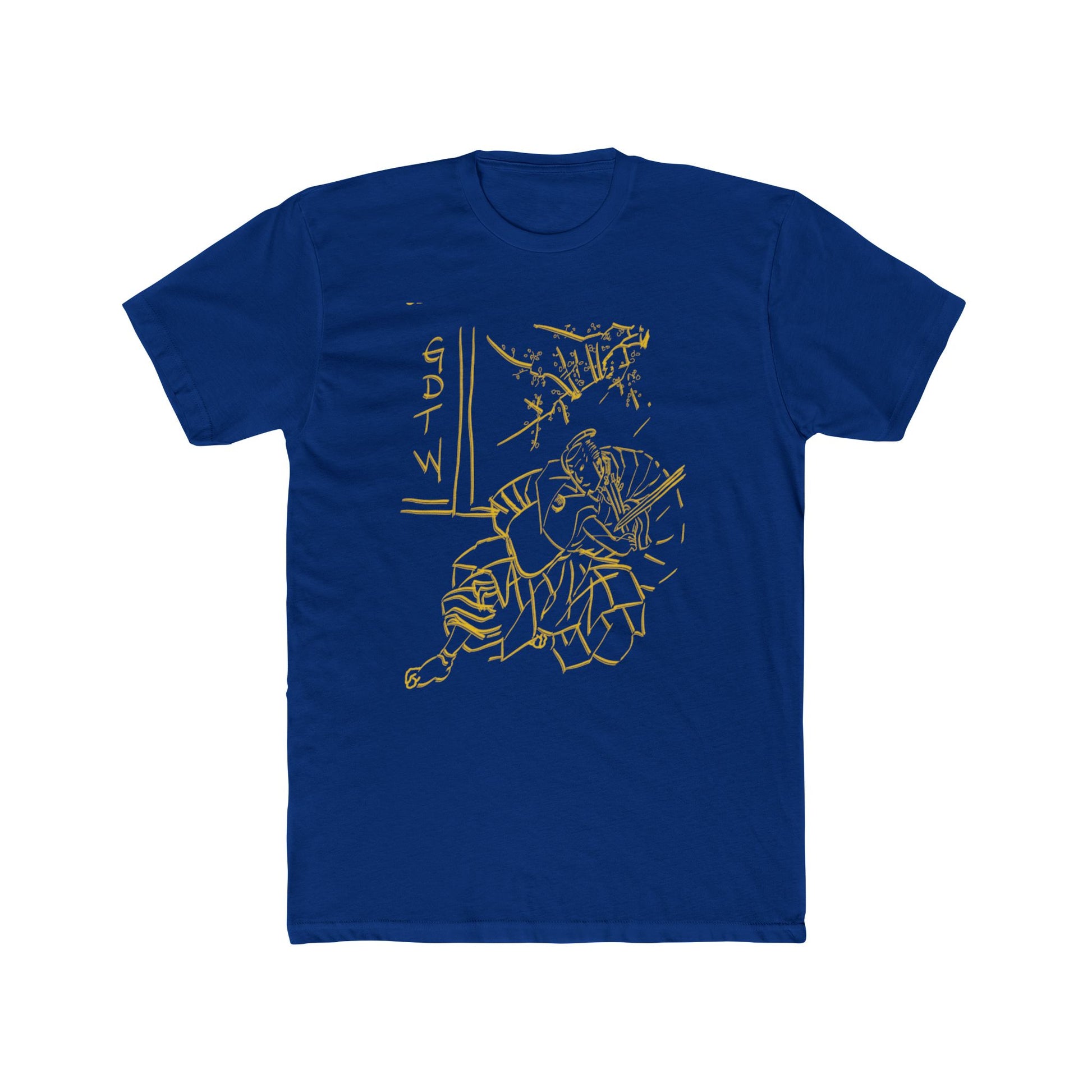 GDTW Men's Gold Samurai CoreFlex Lightweight Tee