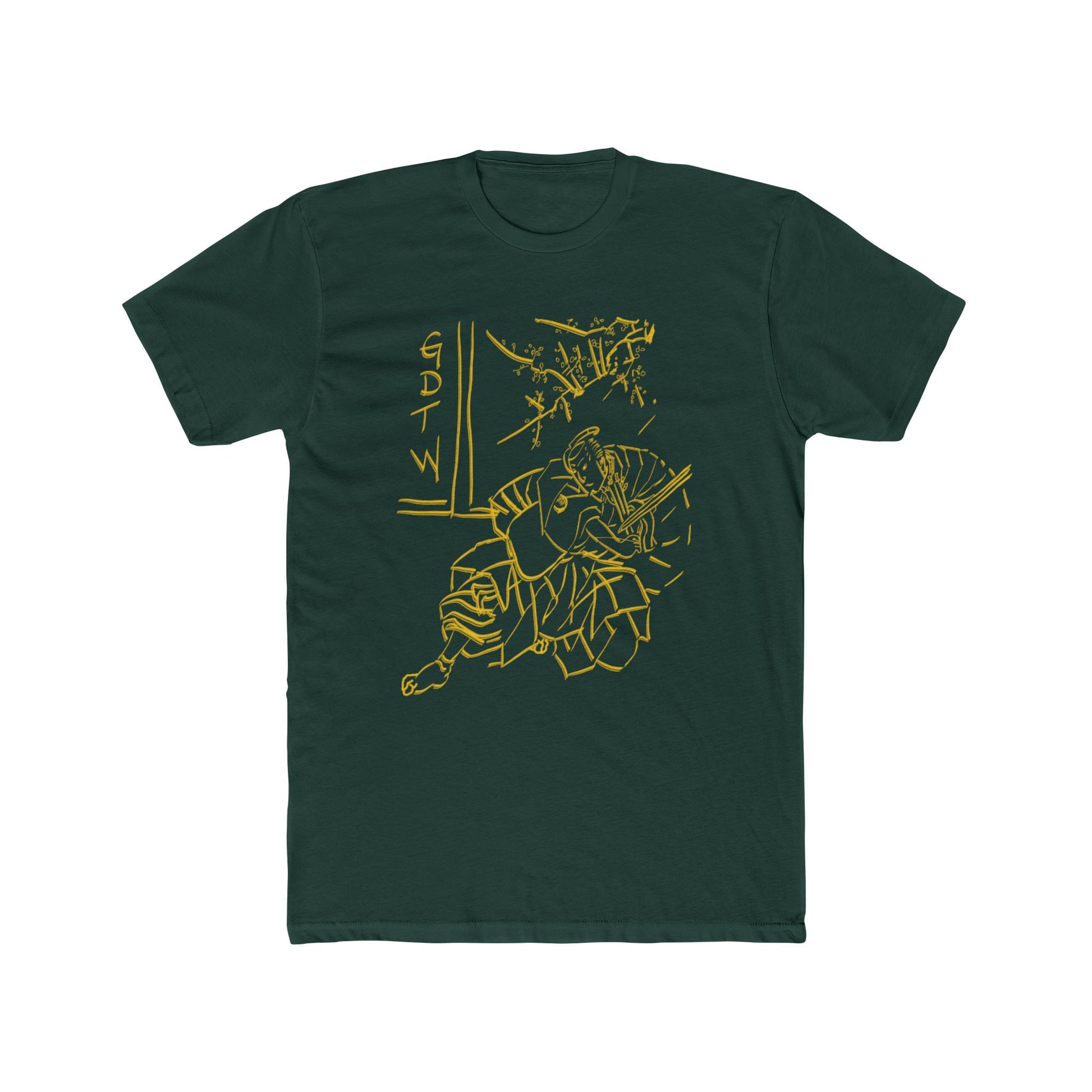 GDTW Women's Gold Samurai CoreFlex Lightweight Tee