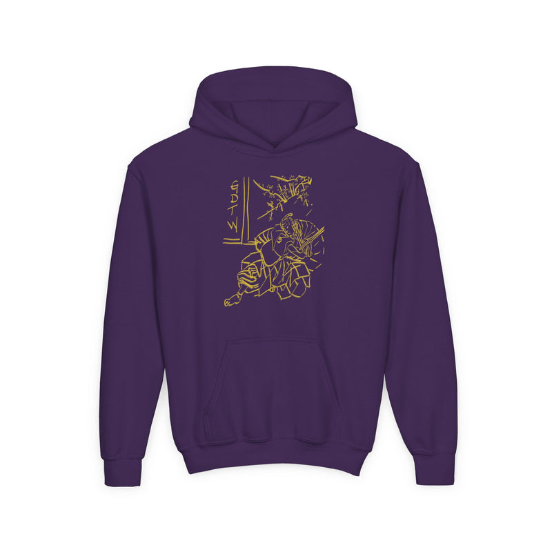 GDTW Gold Samurai StormCore Youth Hoodie