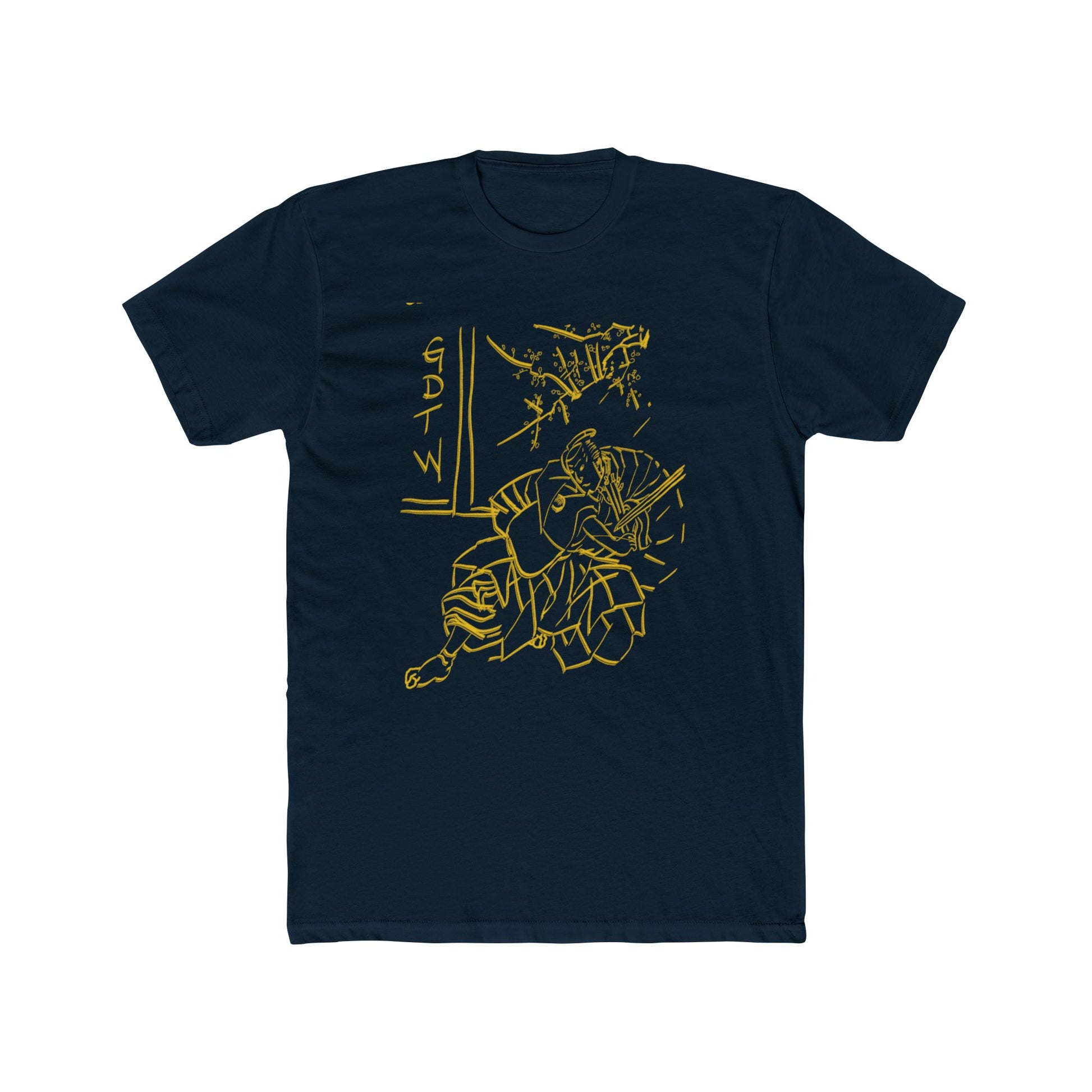 GDTW Men's Gold Samurai CoreFlex Lightweight Tee