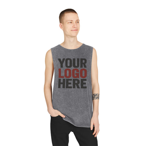 CrossFit Template Men's HeatForm Stonewash Tank