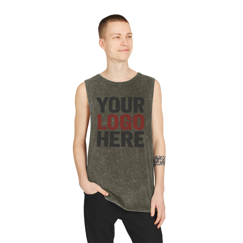 CrossFit Template Men's HeatForm Stonewash Tank