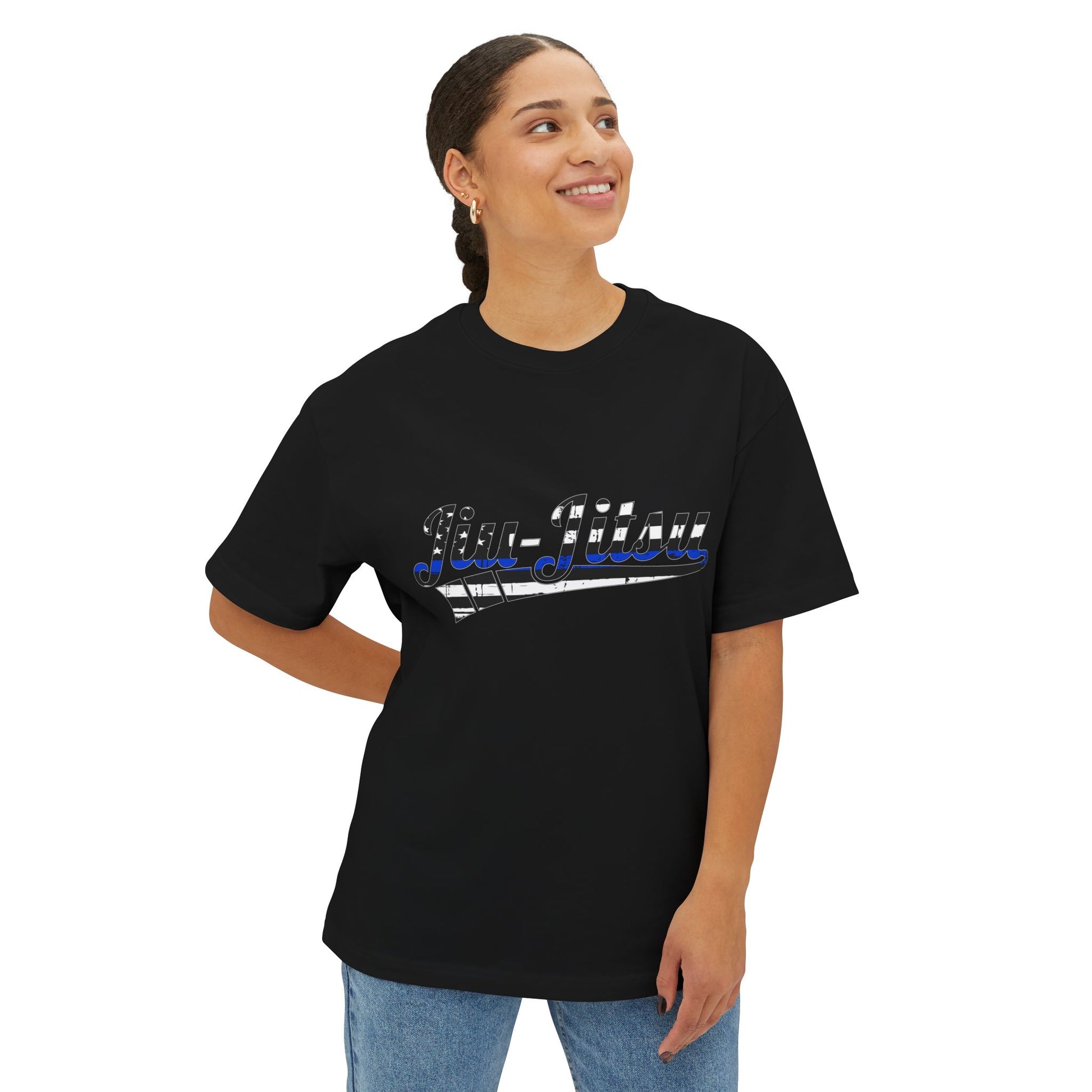 Blue Line Baggy Tee