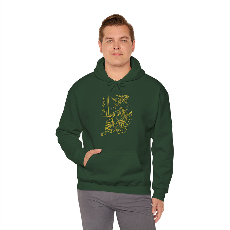 GDTW StormCore Gold Samurai Men's Hoodie