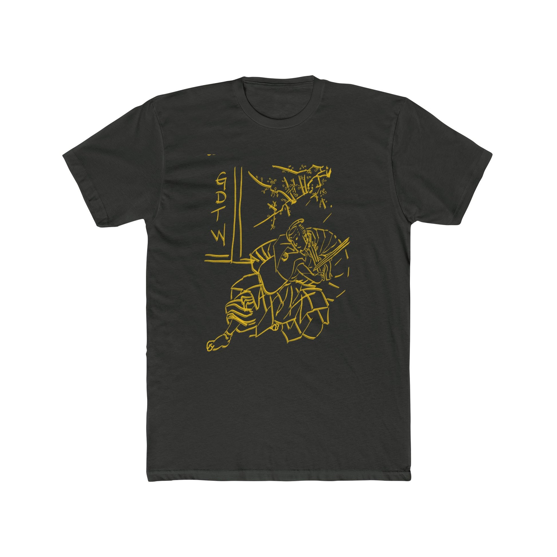 GDTW Men's Gold Samurai CoreFlex Lightweight Tee