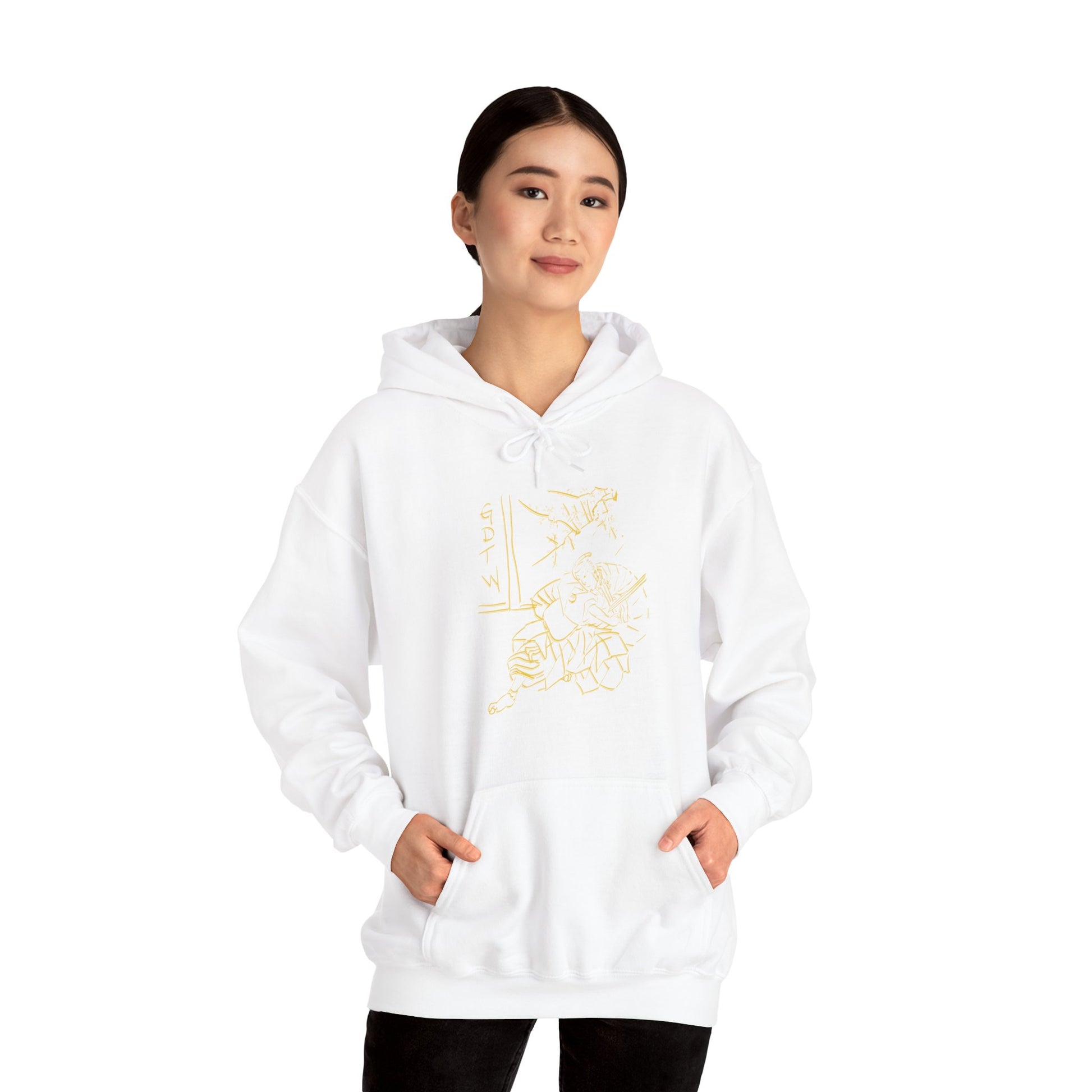 GDTW StormCore Gold Samurai Women's Hoodie