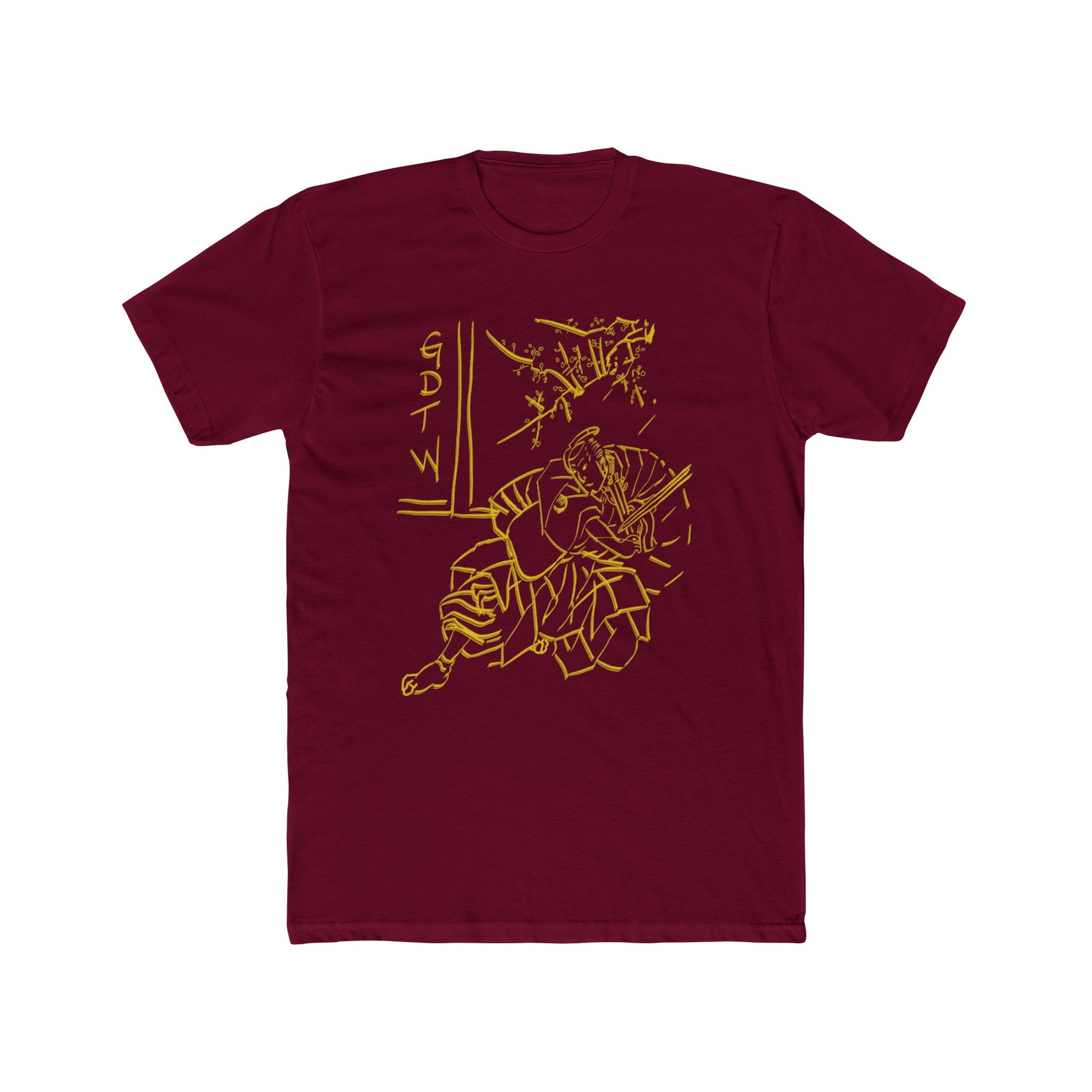 GDTW Women's Gold Samurai CoreFlex Lightweight Tee