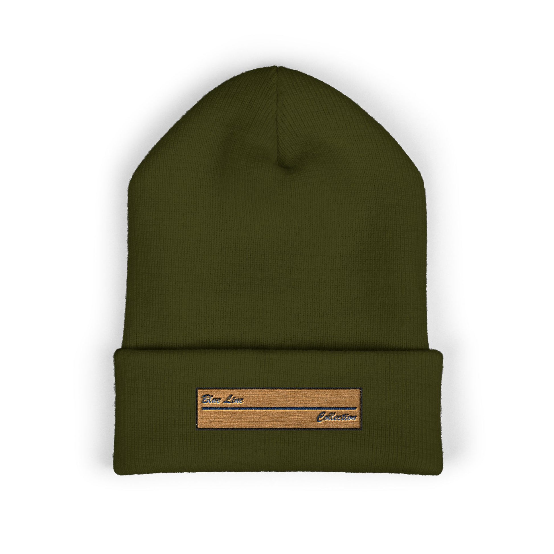 Blue Line Cuffed Beanie