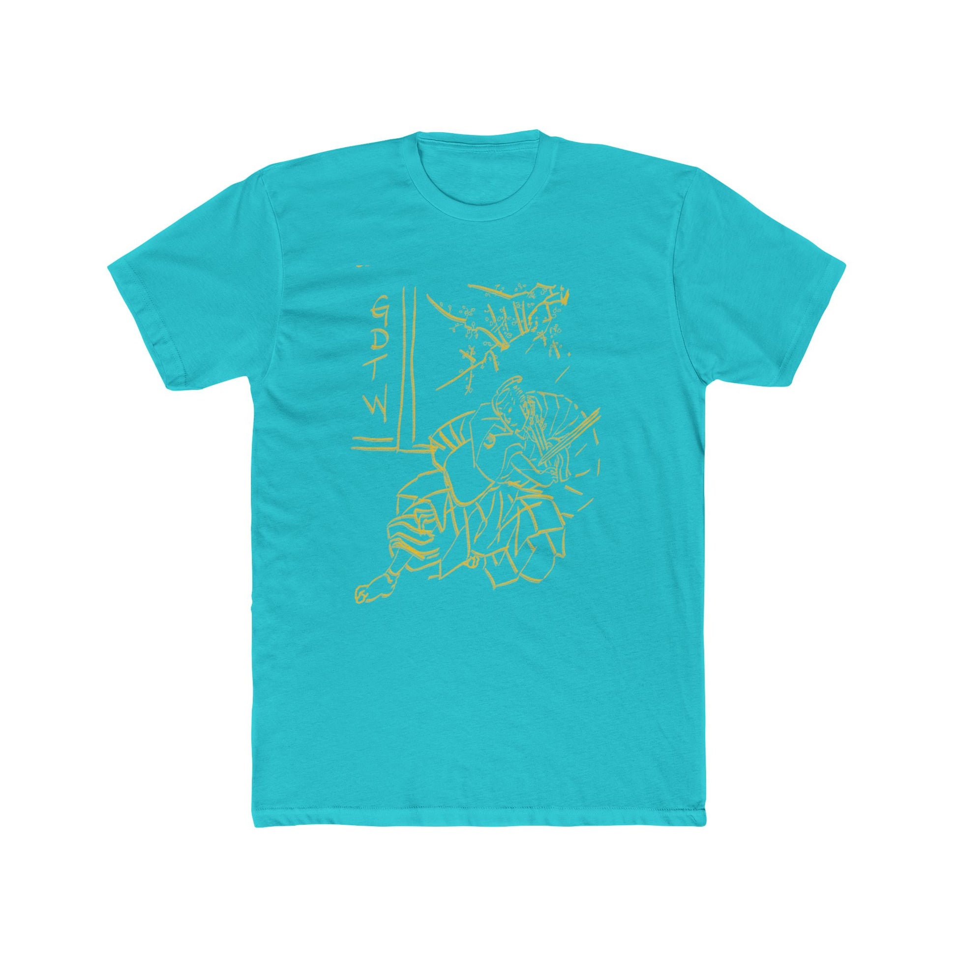 GDTW Men's Gold Samurai CoreFlex Lightweight Tee