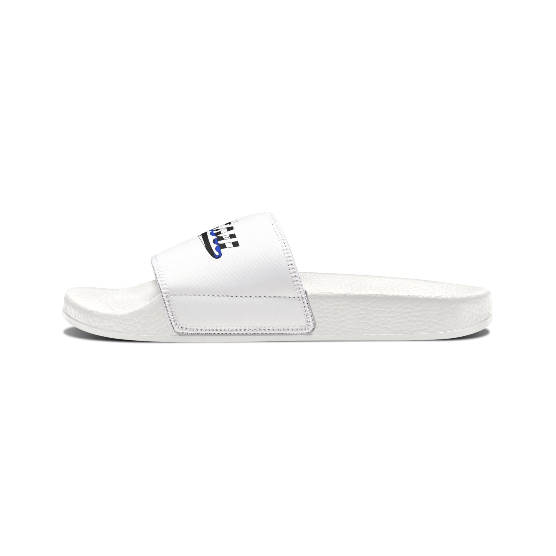 Blue Line StormStride Slides – Removable Strap Edition