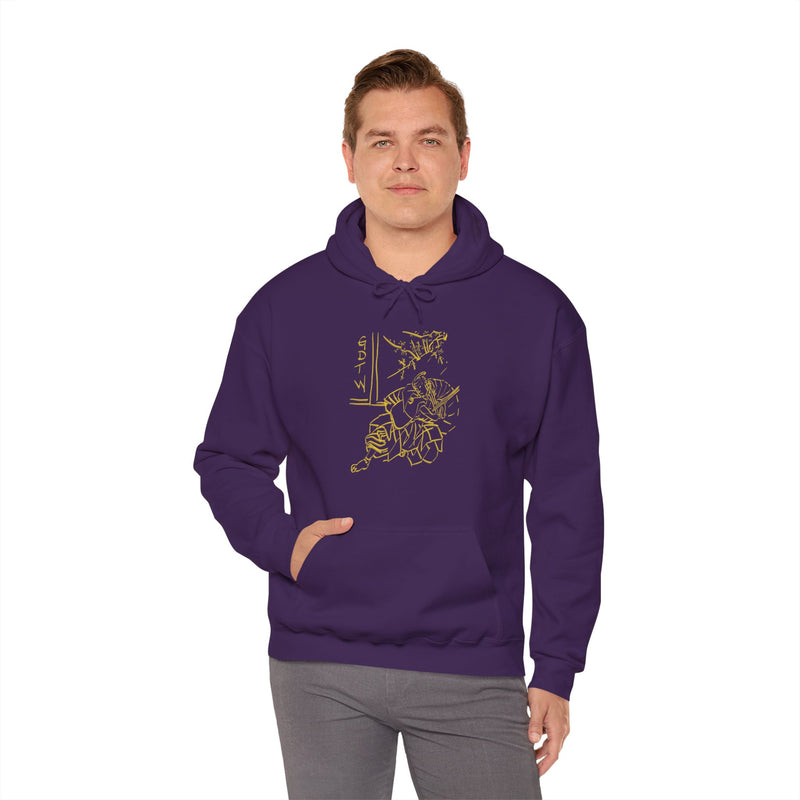 GDTW StormCore Gold Samurai Men's Hoodie