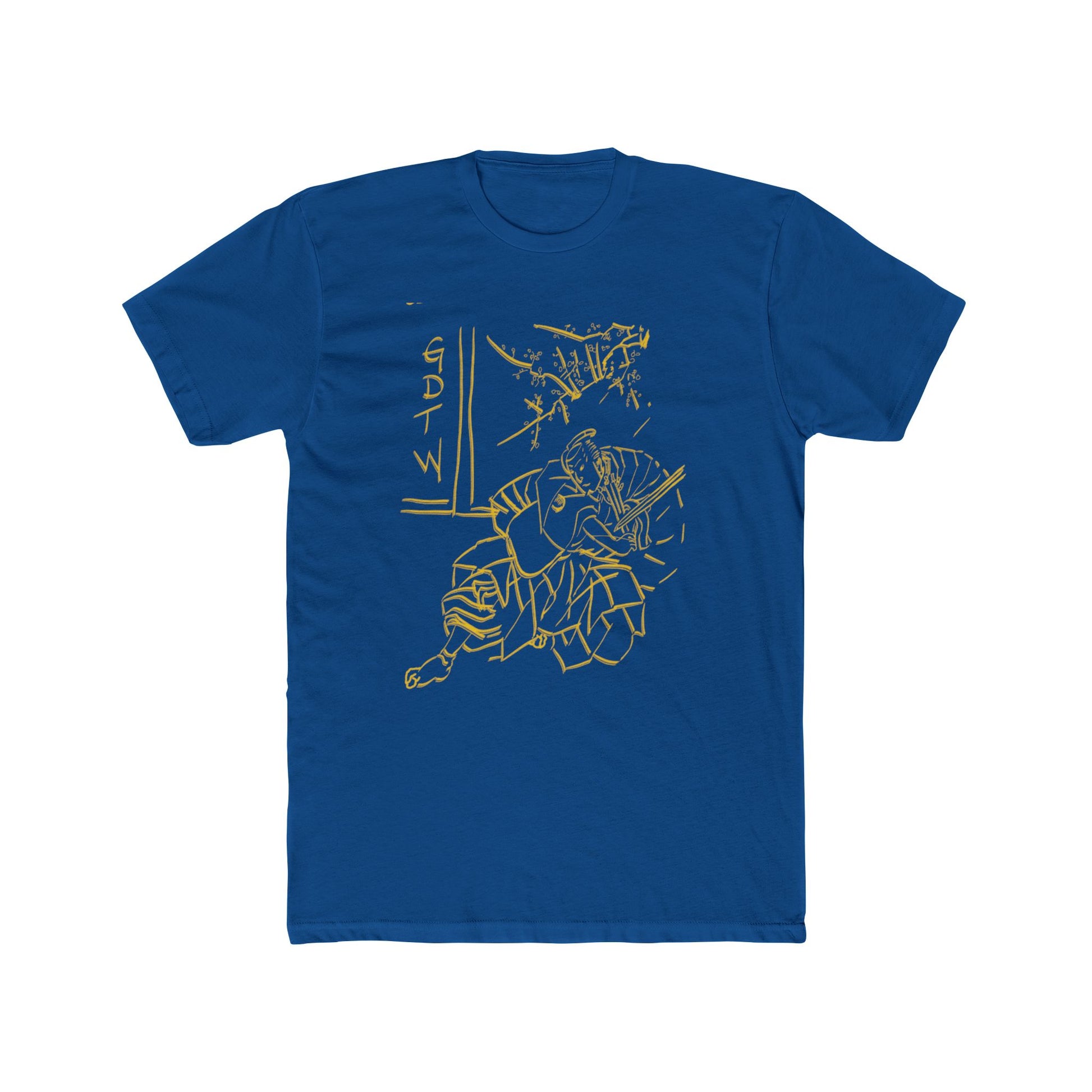 GDTW Men's Gold Samurai CoreFlex Lightweight Tee