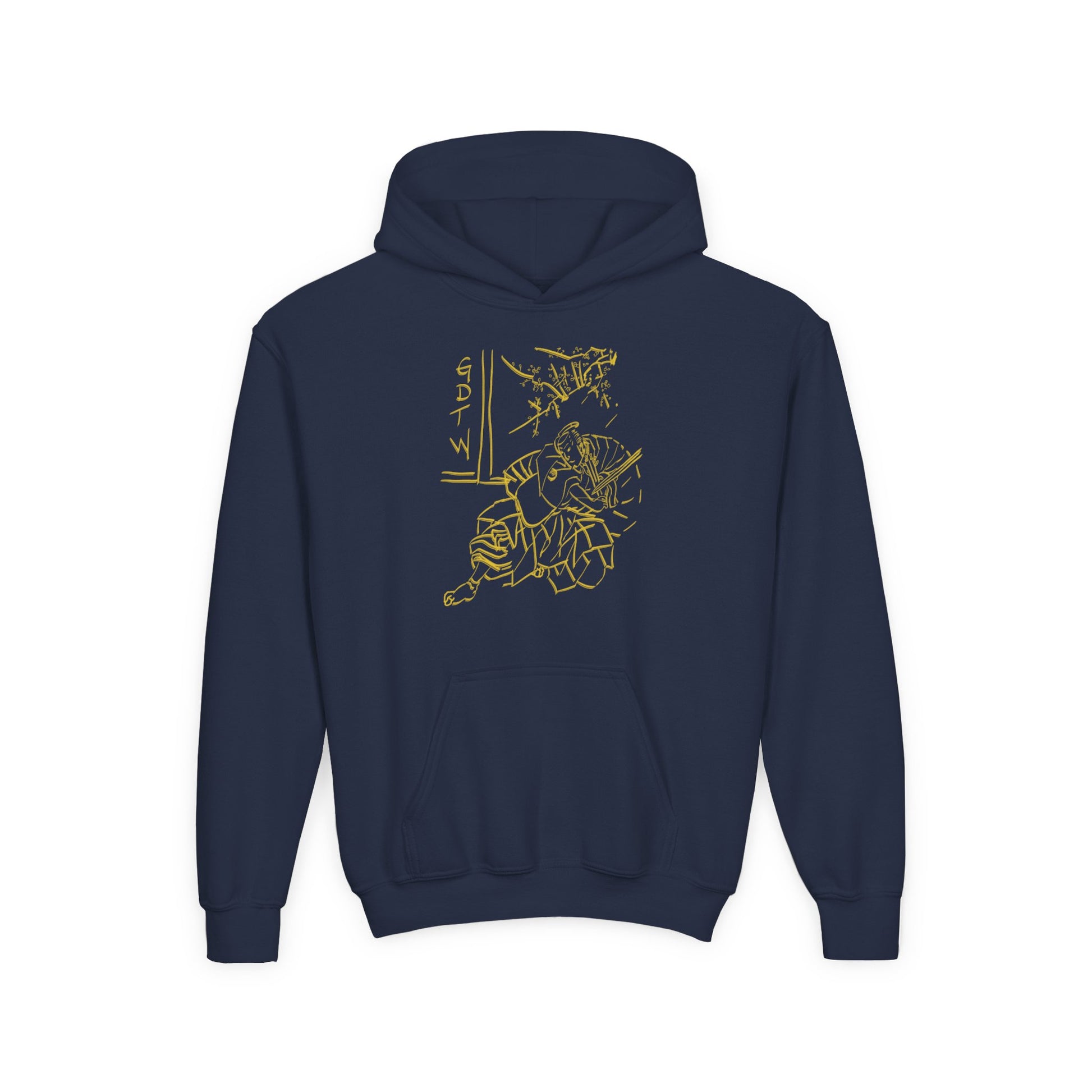 GDTW Gold Samurai StormCore Youth Hoodie