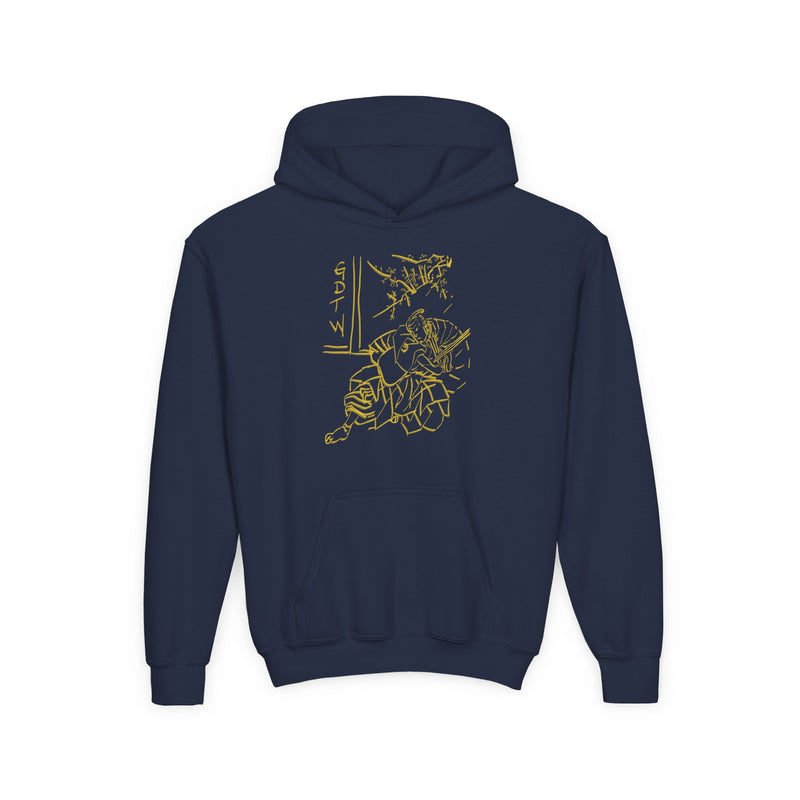 GDTW Gold Samurai StormCore Youth Hoodie