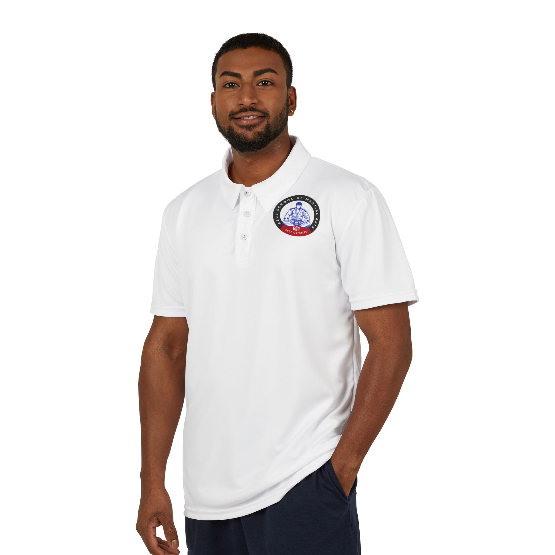 AZUL Unisex MatCraft Polo