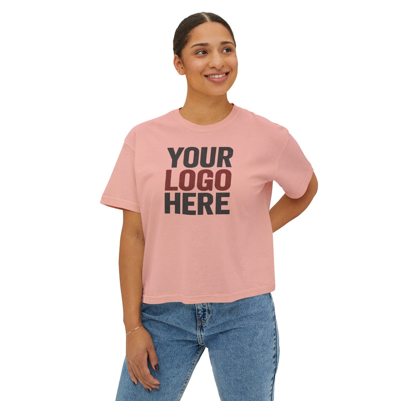 CrossFit Template Women's Rebuild Oversized Crop Tee