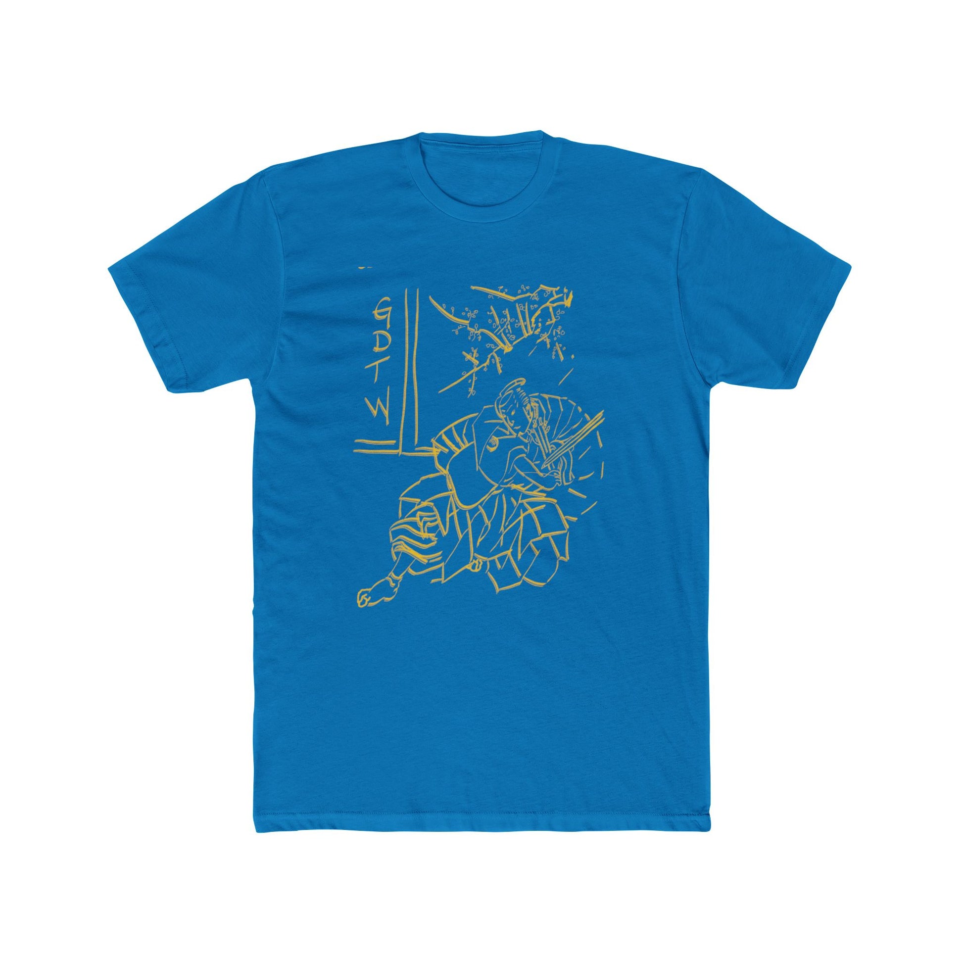 GDTW Men's Gold Samurai CoreFlex Lightweight Tee
