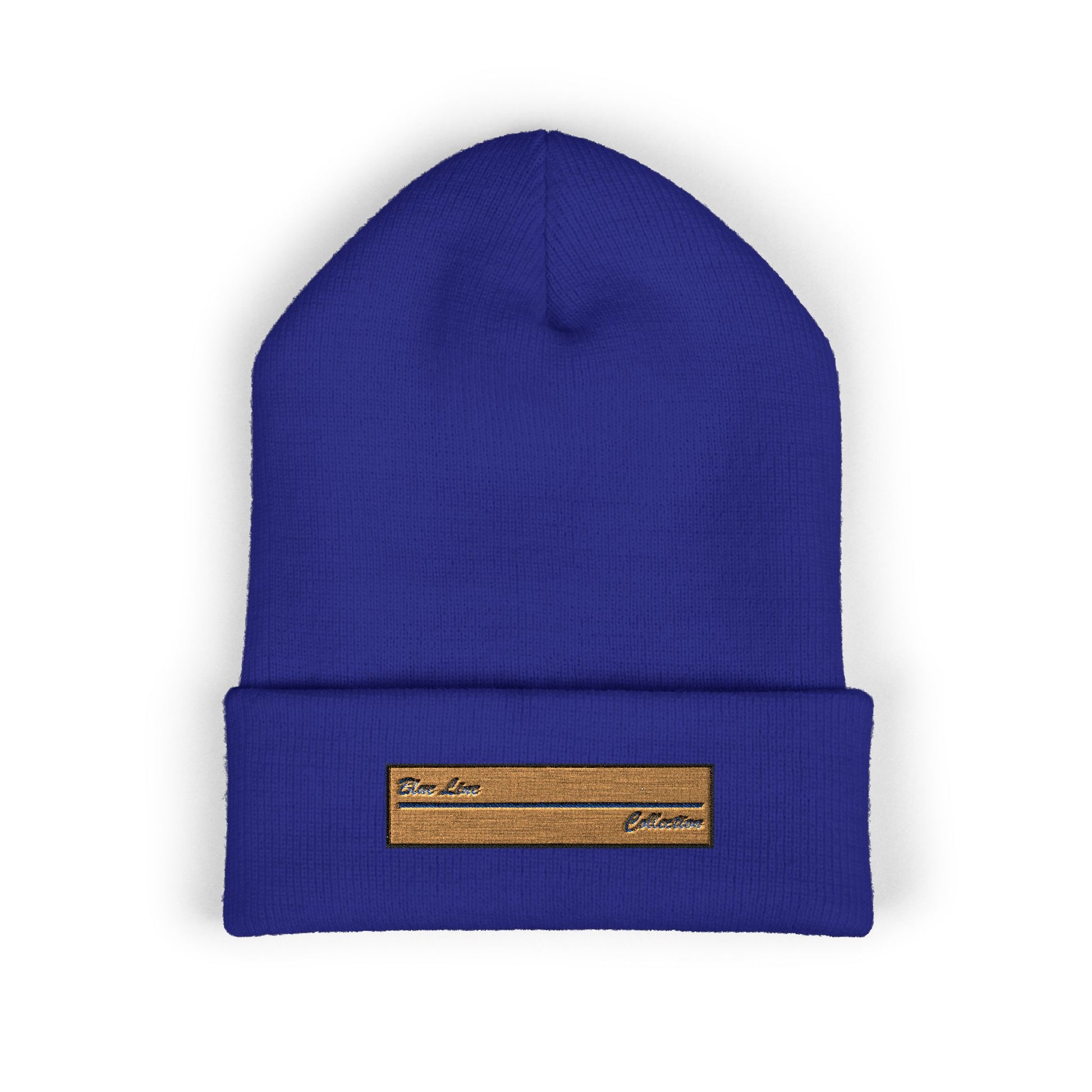 Blue Line Cuffed Beanie