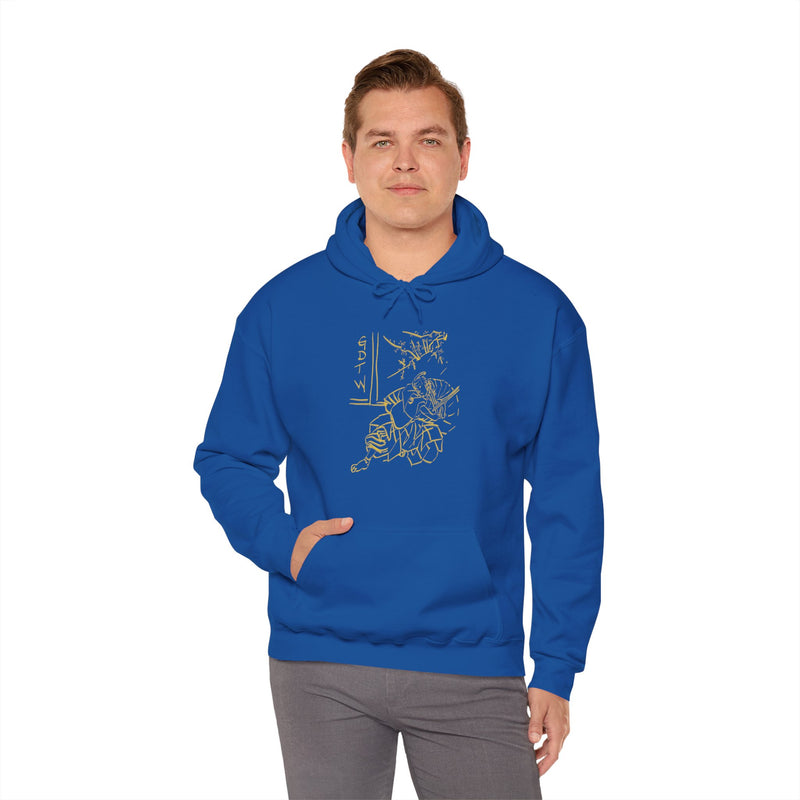 GDTW StormCore Gold Samurai Men's Hoodie